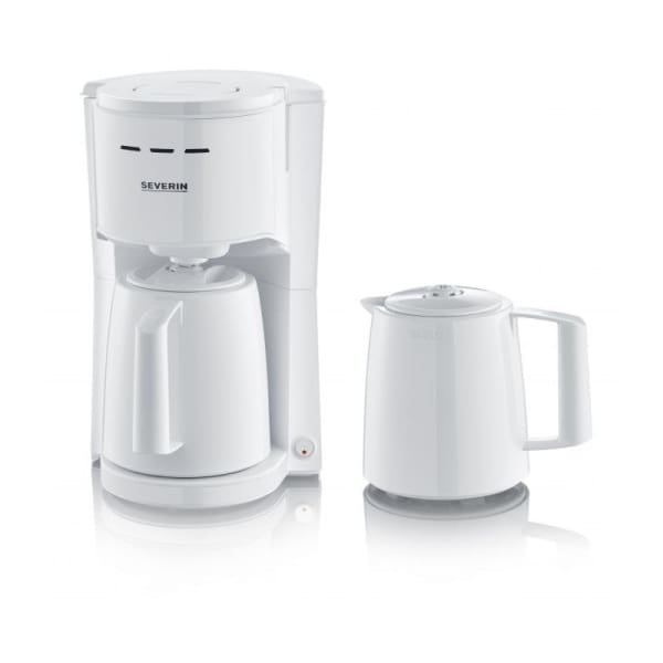Cafetière SEVERIN (Isotherme 2 Pots blanc (KA9256) Cafetière SEVERIN (Isotherme 2 Pots blanc (KA9256)